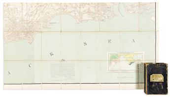 (CRIMEA.) Semyon Aleksandrovich Mukhin; and Thomas Best Jervis. ...Military Topographical Map of the Krima Peninsula...